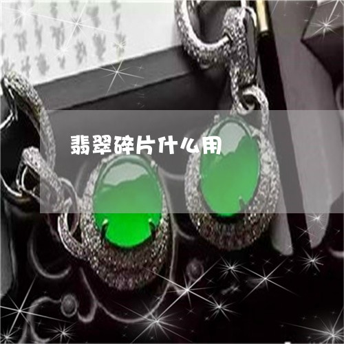 翡翠碎片什么用/2023032330369