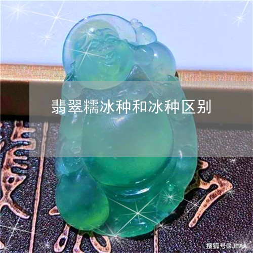 翡翠糯冰种和冰种区别/2023060636160