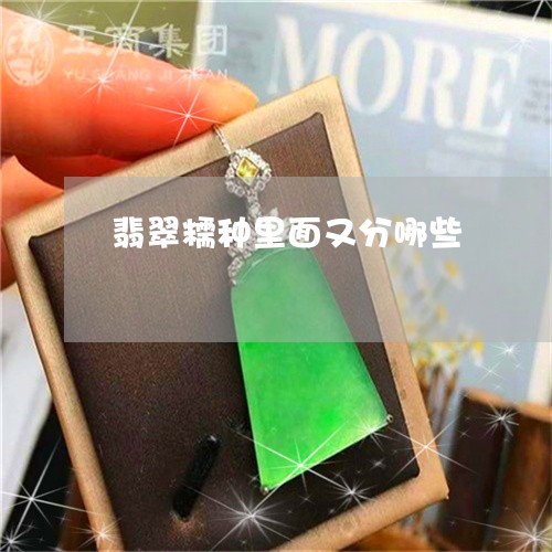 翡翠糯种里面又分哪些/2023060672693