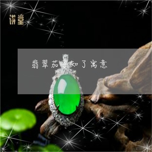 翡翠茄子知了寓意/2023030408591