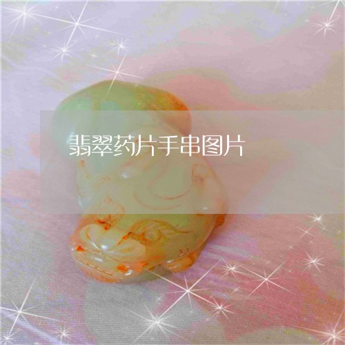 翡翠药片手串图片/2023030406361 翡翠药片手串图片/2023030406361