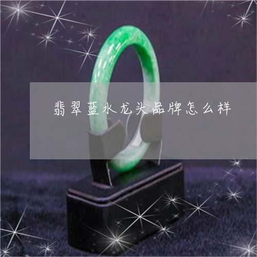 翡翠蓝水龙头品牌怎么样/2023071082526