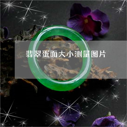 翡翠蛋面大小测量图片/2023061705167