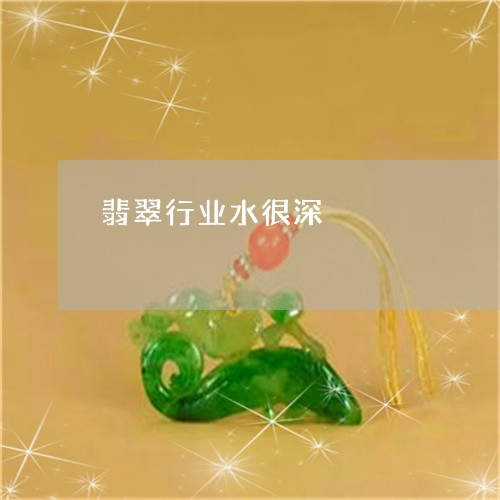 翡翠行业水很深/2023032450593 翡翠行业水很深/2023032450593