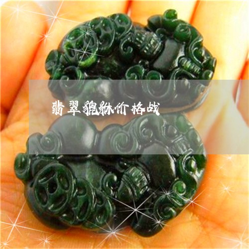 翡翠貔貅价格战/2023032494614 翡翠貔貅价格战/2023032494614