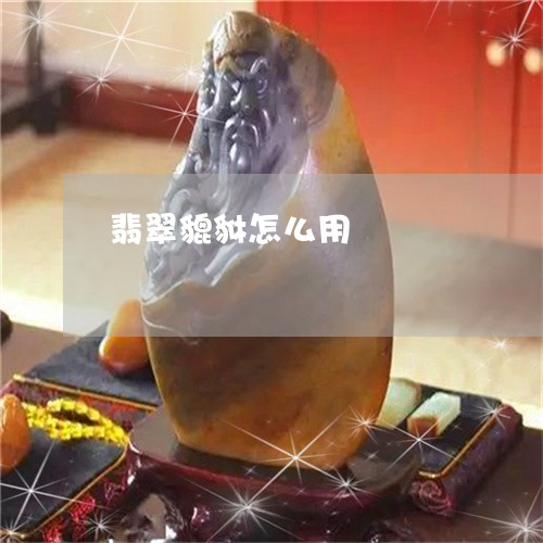 翡翠貔貅怎么用/2023032415159