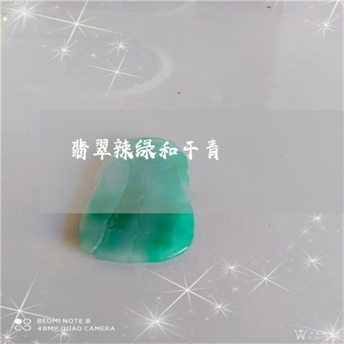 翡翠辣绿和干青/2023032427179 翡翠辣绿和干青/2023032427179