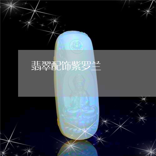 翡翠配饰紫罗兰/2023032318370 翡翠配饰紫罗兰/2023032318370