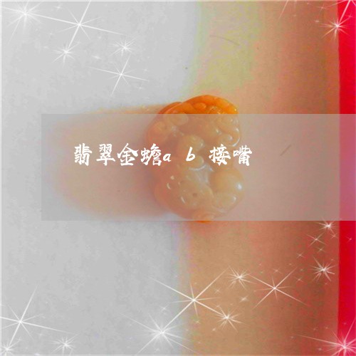 翡翠金蟾ab接嘴/2023030343626 翡翠金蟾ab接嘴/2023030343626