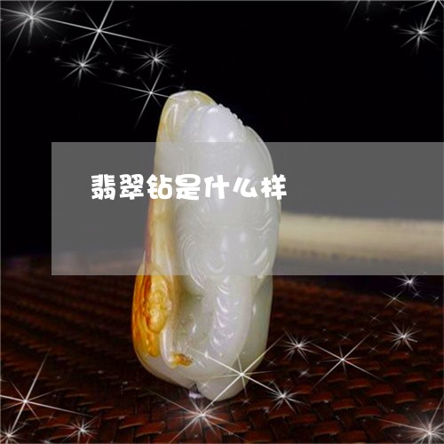 翡翠钻是什么样/2023032381704