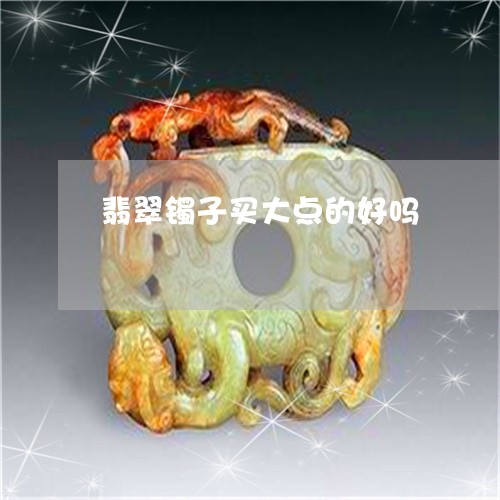 翡翠镯子买大点的好吗/2023060604826