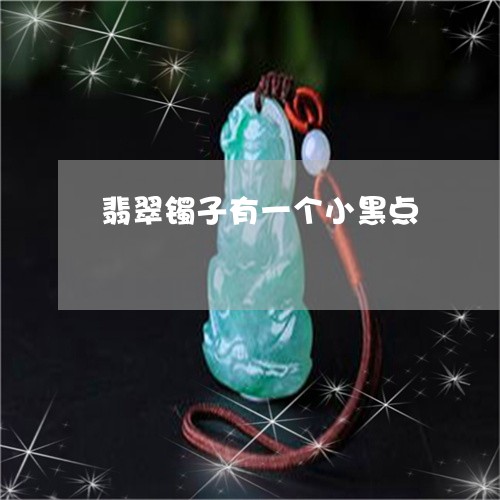 翡翠镯子有一个小黑点/2023060630483