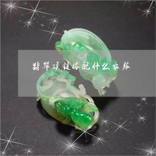 翡翠项链搭配什么衣服/2023060602818