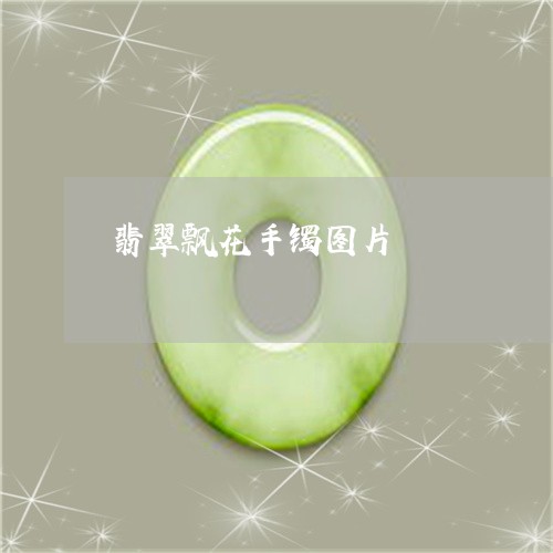 翡翠飘花手镯图片/2023062068364 翡翠飘花手镯图片/2023062068364