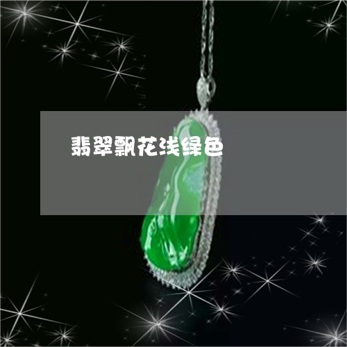 翡翠飘花浅绿色/2023032249304 翡翠飘花浅绿色/2023032249304