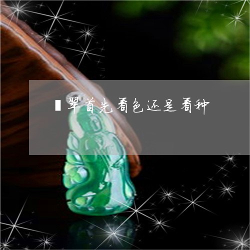 翡翠首先看色还是看种/2023060515251
