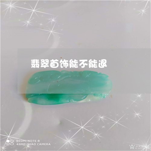 翡翠首饰能不能退/2023062081694