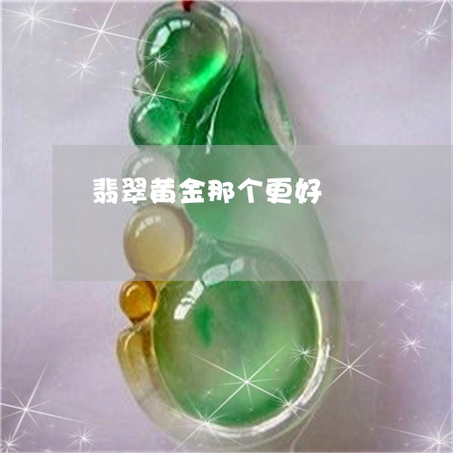 翡翠黄金那个更好/2023030258583