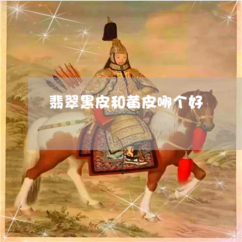 翡翠黑皮和黄皮哪个好/2023060561490 翡翠黑皮和黄皮哪个好/2023060561490