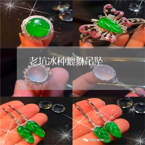 老坑冰种貔貅吊坠/2023030298473 老坑冰种貔貅吊坠/2023030298473