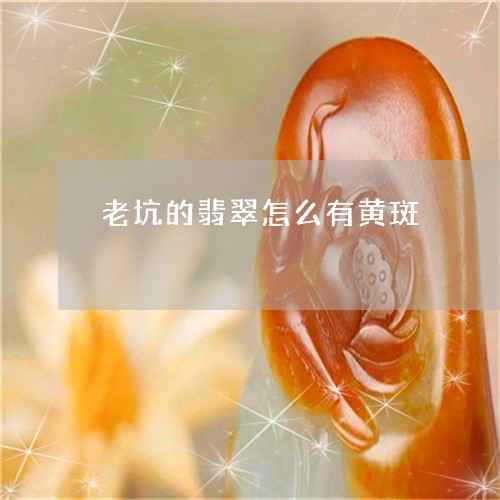 老坑的翡翠怎么有黄斑/2023060528472