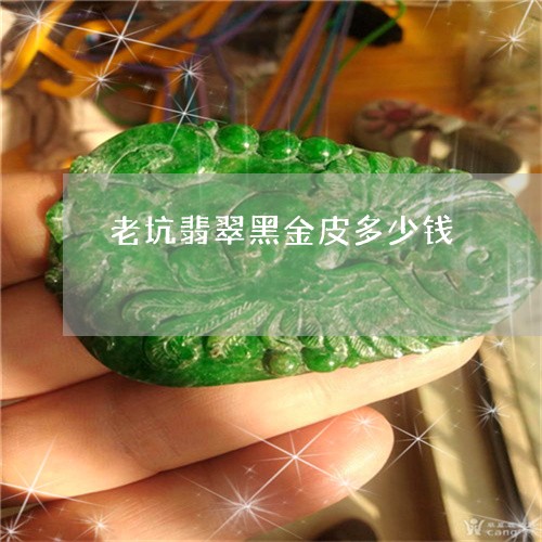 老坑翡翠黑金皮多少钱/2023060526148 老坑翡翠黑金皮多少钱/2023060526148