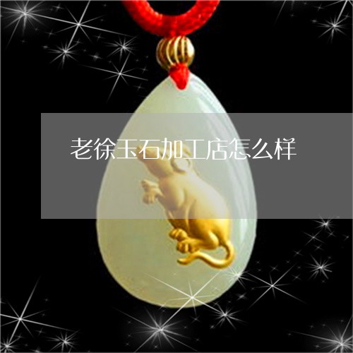 老徐玉石加工店怎么样/2023060582705