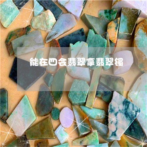 能在四会翡翠拿翡翠镯/2023060609381 能在四会翡翠拿翡翠镯/2023060609381
