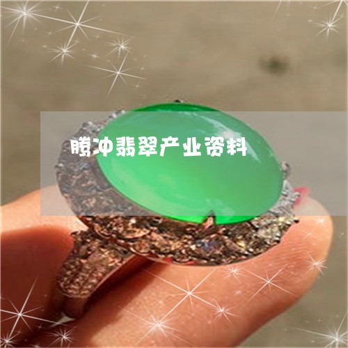 腾冲翡翠产业资料/2023030231726