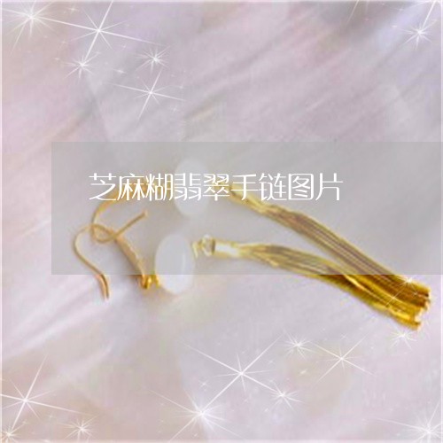 芝麻糊翡翠手链图片/2023020605937