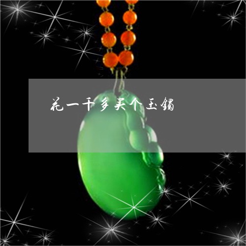 花一千多买个玉镯/2023062018262 花一千多买个玉镯/2023062018262