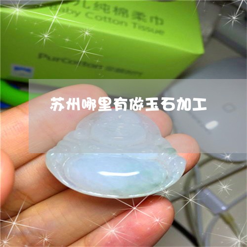 苏州哪里有做玉石加工/2023060689382