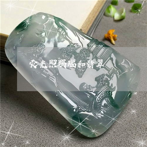 荧光照玛瑙和翡翠/2023030194958 荧光照玛瑙和翡翠/2023030194958