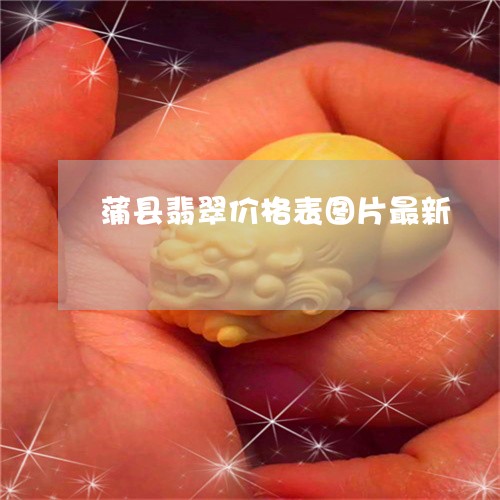 蒲县翡翠价格表图片最新/2023061899289