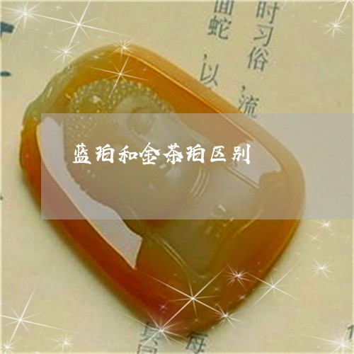 蓝珀和金茶珀区别/2023061662806