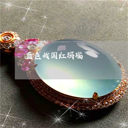 蓝色战国红玛瑙/2023032316140