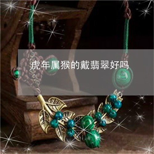 虎年属猴的戴翡翠好吗/2023060581794