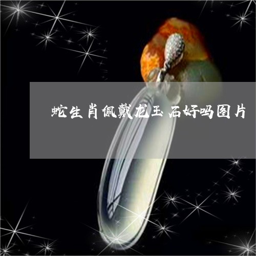 蛇生肖佩戴龙玉石好吗图片/2023062805825