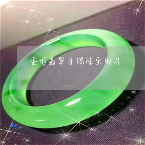 蛋形翡翠手镯珠宝图片/2023060563715