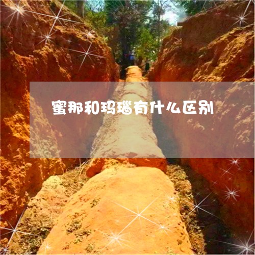 蜜那和玛瑙有什么区别/2023060505846