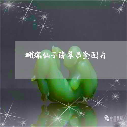 蝴蝶仙子翡翠吊坠图片/2023060515250