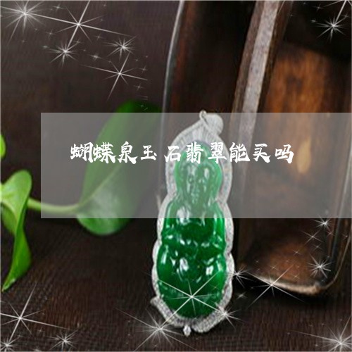 蝴蝶泉玉石翡翠能买吗/2023060591412 蝴蝶泉玉石翡翠能买吗/2023060591412