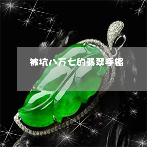 被坑八万七的翡翠手镯/2023060584724
