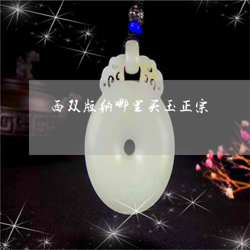 西双版纳哪里买玉正宗/2023060504915