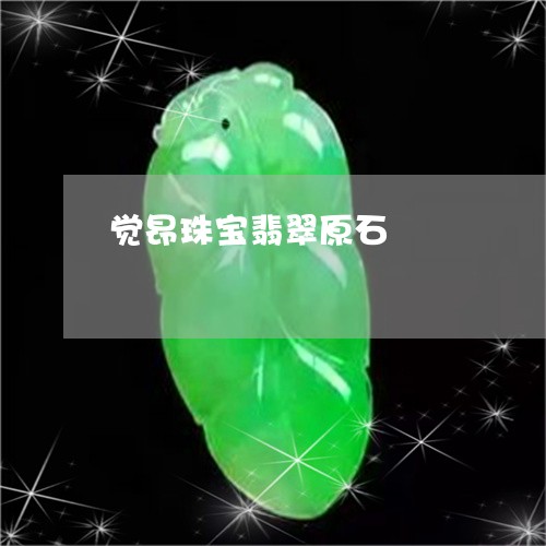 觉昂珠宝翡翠原石/2023061533847