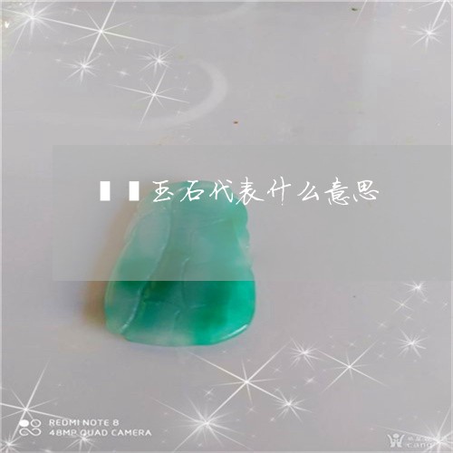 貔貅玉石代表什么意思/2023060539379