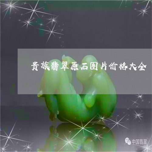 贵族翡翠原石图片价格大全/2023061932725