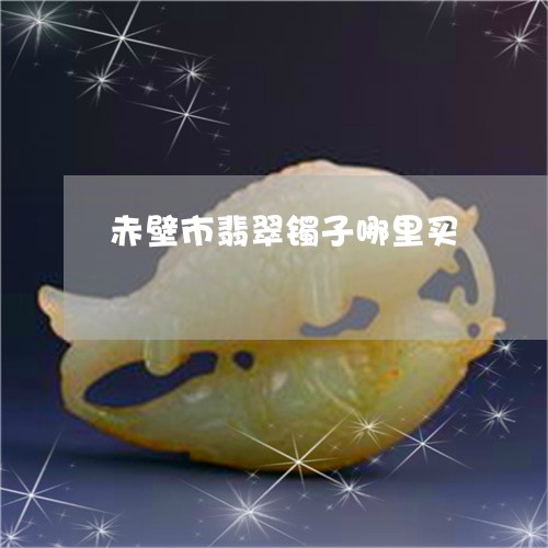 赤壁市翡翠镯子哪里买/2023060585048