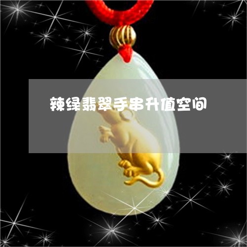 辣绿翡翠手串升值空间/2023060587057 辣绿翡翠手串升值空间/2023060587057
