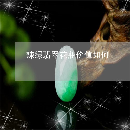 辣绿翡翠花瓶价值如何/2023060572594 辣绿翡翠花瓶价值如何/2023060572594
